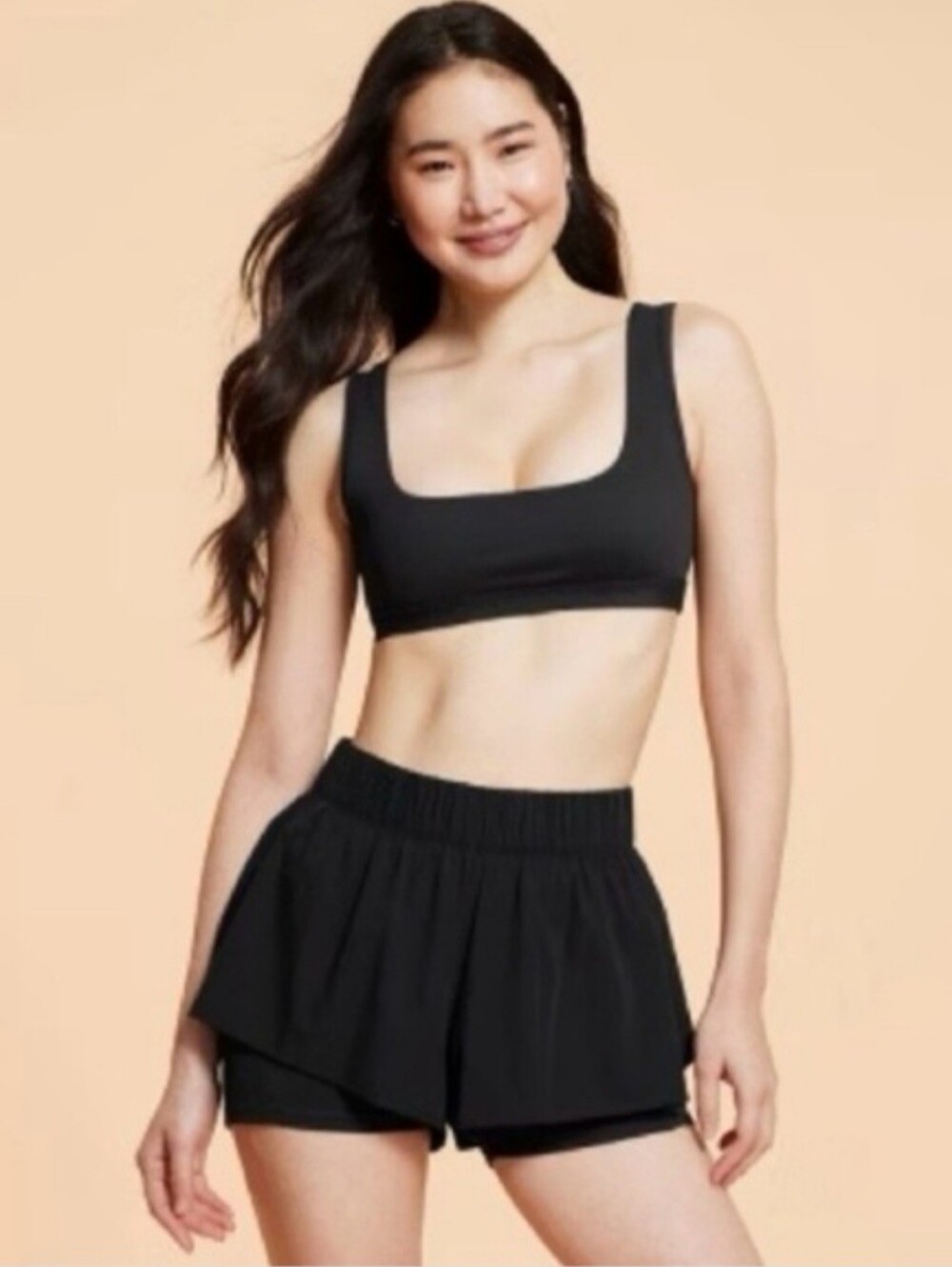 Blogilates Women's Criss Cross Sports Bra-Black M